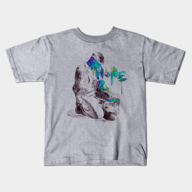 Hope Kids T-Shirt by mathiole